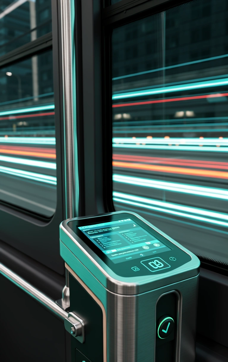 Terminal verification close-up